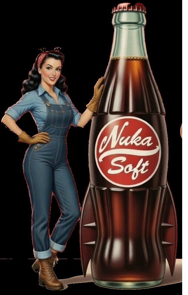 Rita Rivera with the rocket bottle